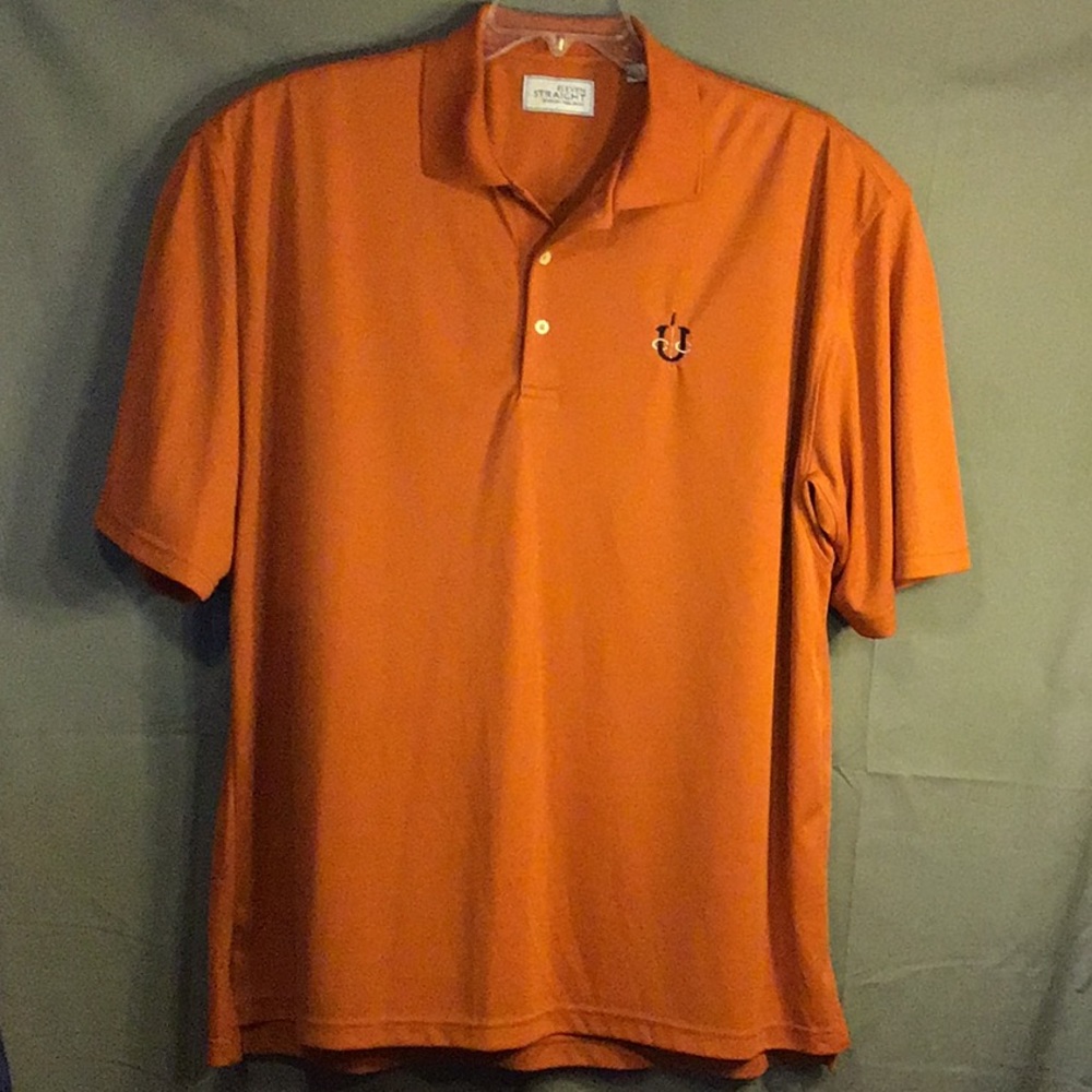 ELEVEN STRAIGHT- Byron Nelson men’s polo XXL orange